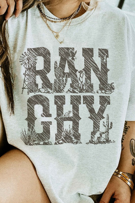 Ranchy Country Western Graphic Tee