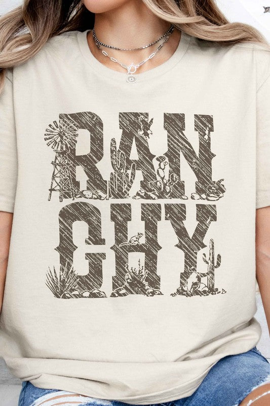 Ranchy Country Western Graphic Tee